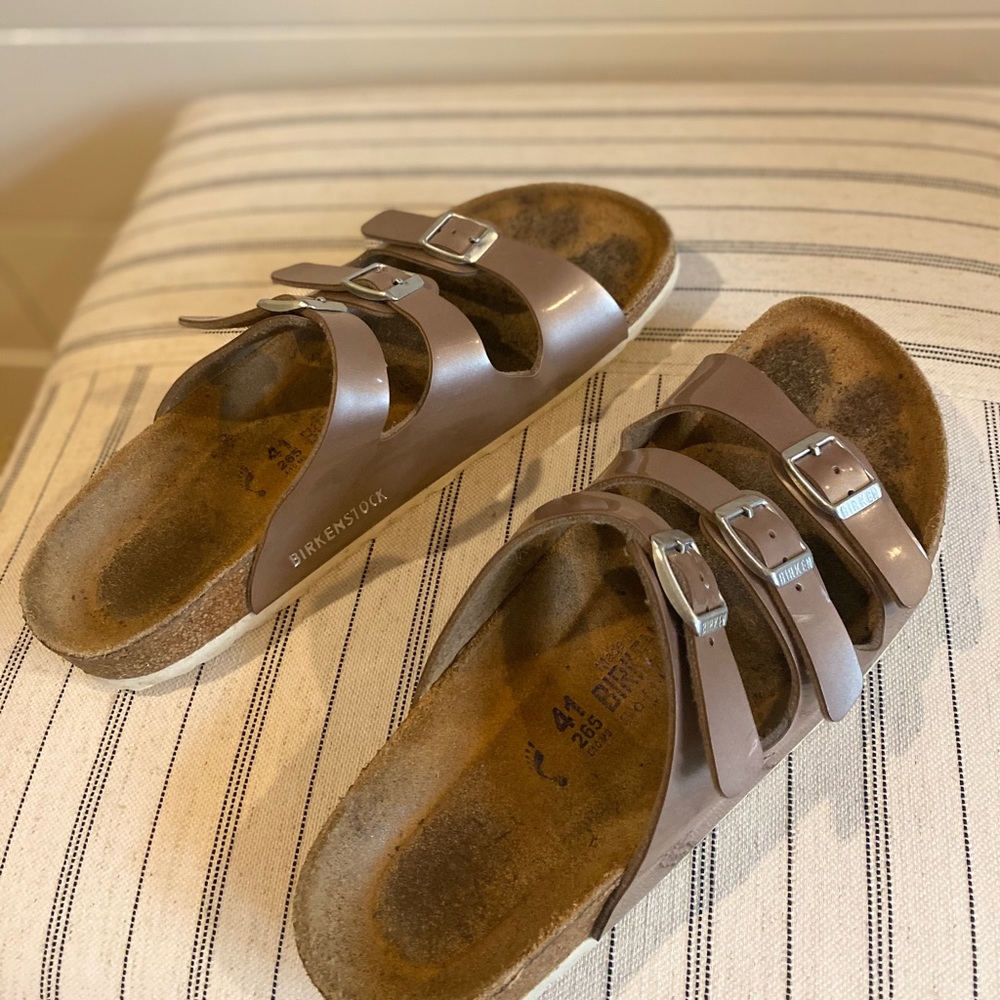 Metallic Florida Birkenstock’s